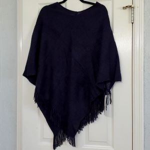 Knit Poncho by Kendall and James